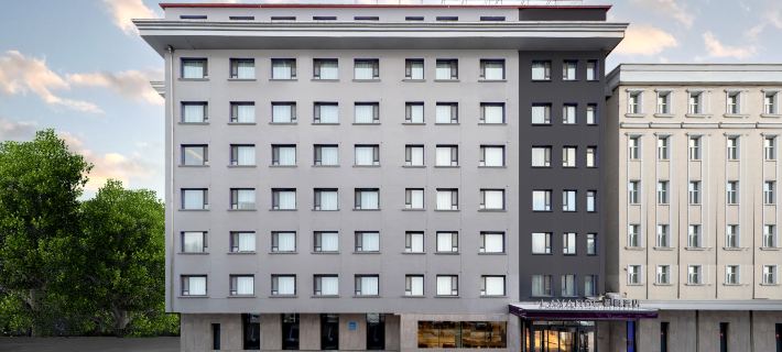 Lavande Hotel (Mudanjiang Railway Station People's Park) Hotele w: Mudanjiang