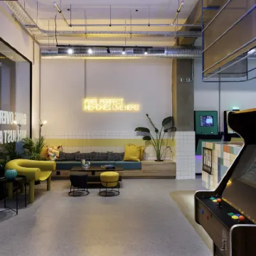 Retroverse Eccentric Stay Hotels near Skoufa Gallery