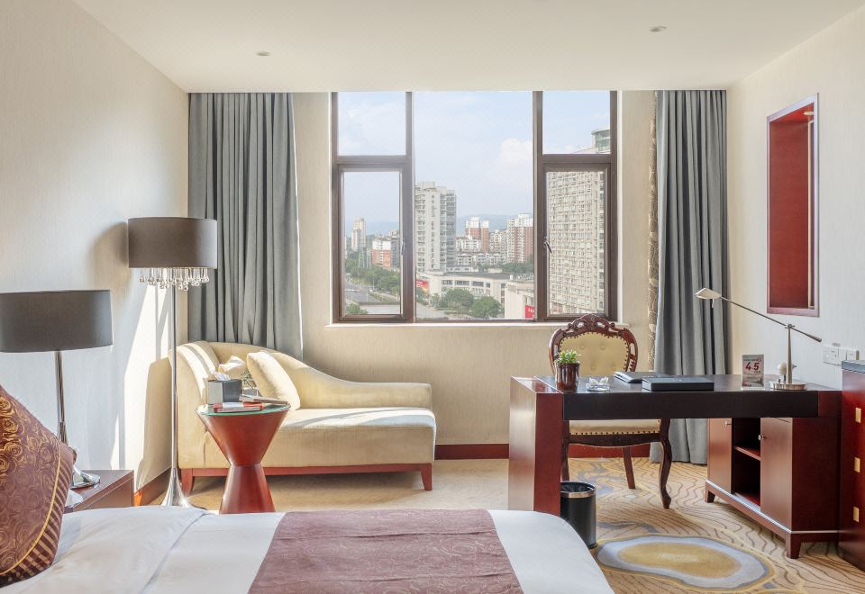 조식 뷔페 현장