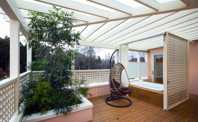 本館コーナー スイート禁煙 小谷流の里 ドギーズアイランドの写真