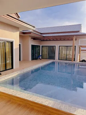 Luekpanee pool villa pranburi paknampran Hotel berhampiran Parc Plage de Montrichard