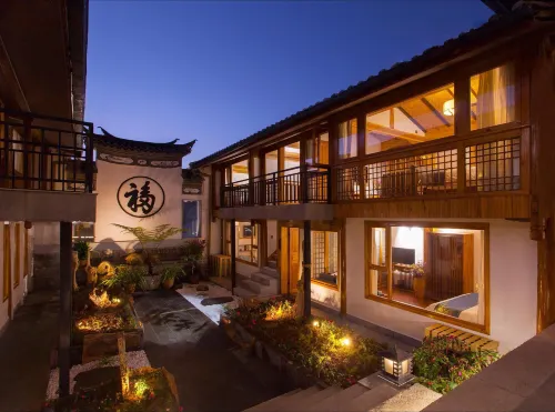 Zhuoya Resort Hot Spring Villa (tanhe wetland store in Heshun ancient town, Tengchong) - Barer