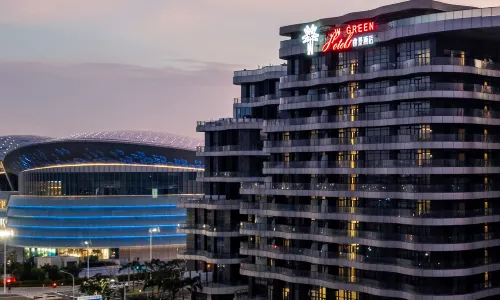 Kew Green Hotel (Haikou cdf International Duty-Free City Xinhaigang Pier)