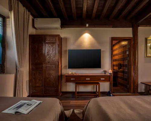 Lijiang Jinli Chinese Courtyard Inn الغرف Photos