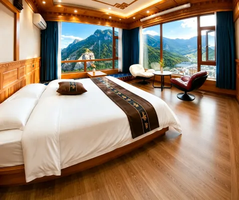 Green Grain Moments · Cloudview Homestay (Zhagana Scenic Area)