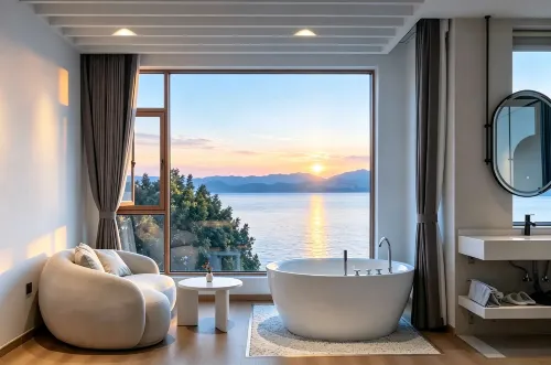 Starry Bay Retreat · Ermi Sea View Homestay (Erhai Ecological Corridor Branch) - Jacuzzi