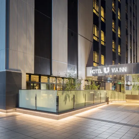 VIA INN PRIME KYOTOEKI HACHIJOGUCHI JR-West Group Отели рядом со станцией Станция Киото