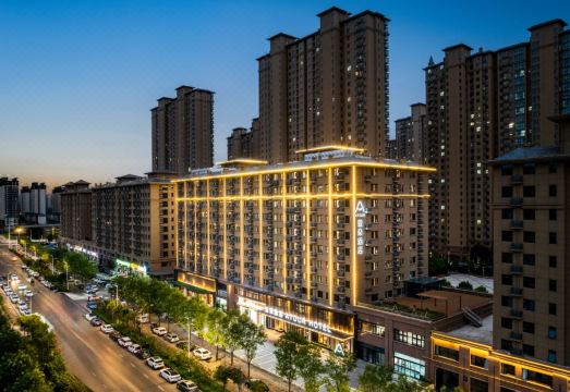 开封北站博物馆亚朵酒店外景图