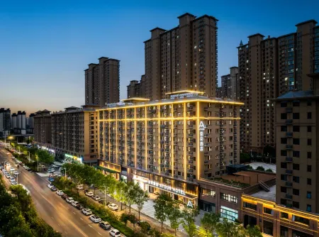 Atour Hotel Kaifeng North Station Museum Отели рядом с достопримечательностью «Kaifeng Gulou Plaza»