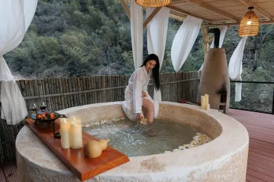 Anji Xiaoyaogu | Suye Huijing · Canyon Hot Spring Vacation Boutique Stay 둥링춘/동령촌 주변 호텔