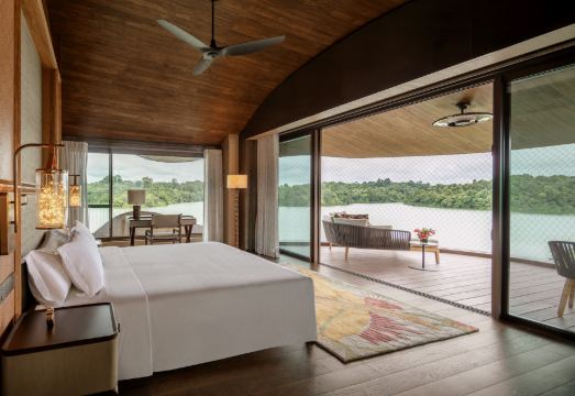 리조트 객실 내부