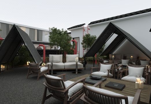 다리 유스호스텔 분위기