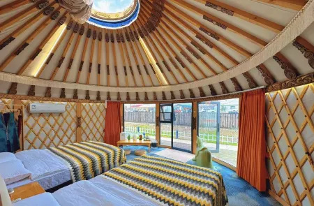 Damao Banner Xilamuren Zhen Menggelei Homestay Отели рядом с достопримечательностью «Xilamuren Prairie»