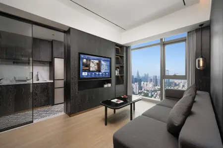 Shenzhen Nanshan Shekou Jingli Apartment Отели рядом с достопримечательностью «CPC Shenzhen Committee Party School Bao'an Branch School»