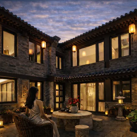 Zhifou·Zhifou Ancient City Wall Corner Designer Courtyard Homestay (Datong Ancient City)