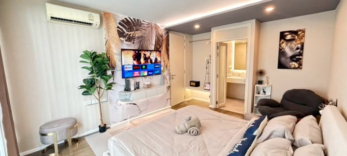 Bayphere Residence Sea View Private Beach With Fitness and Pool Hotels in Sattahip