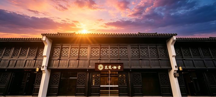 Floral&nbsp;Hotel·The Poetic Nest Hotel (Ziyang Street, Taizhou Ancient City) Hotele w: Linhai
