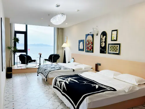 Blue Sea Homestay (Weihai Huafa Jiulong Bay) - วิวทะเล