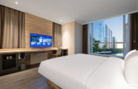 โรงแรม HanTing Premium (โรงแรมหวังต้า พลาซ่า หงกู่ถาน หนานชาง) โรงแรมใกล้ศูนย์สีเขียวของมณฑลเจียงซี