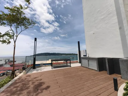 Sea View Kk City New Renovate Private Room