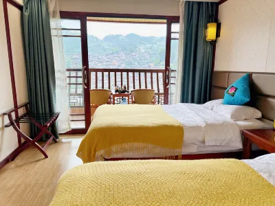 Gabaifu Inn (Xijiang Qianhu Miaozhai Observation Deck) 중국 서장 천호 묘채 - 백년 수상가옥 주변 호텔