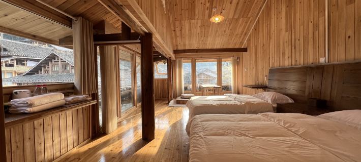 Wind and rain House Hotels in Rongjiang