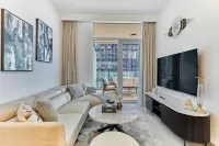 bnbme | Luxurious Canal View Apt w/ Pool & Gym Hotels in 
