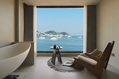 三禾裏Villa·海景設計師美築（舟山朱家尖烏石塘店） 鄰近烏石塘景區-皮划艇的酒店