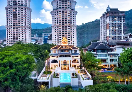 Yue Mansion • French Vintage Riverside Resort Hotel Отели рядом с достопримечательностью «Xishuangbanna Folk Custom Garden»