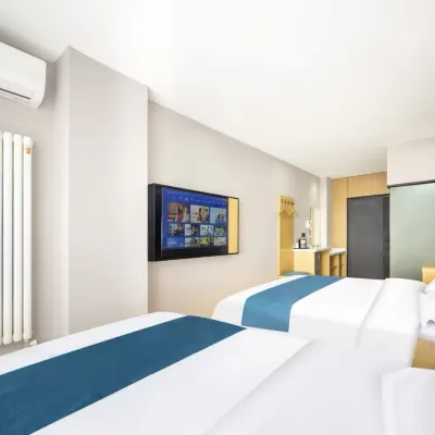Meet Boutique Hotel (Beijing Tongzhou Wanda Plaza Baliqiao Subway Station) Hotel berhampiran Tongzhouxi Railway Station