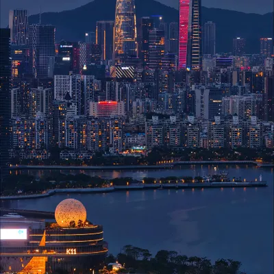 雲兮雅居·高空丨Sky·View雅舍（深圳水貝珠寶城水貝地鐵站店） 鄰近水贝的酒店