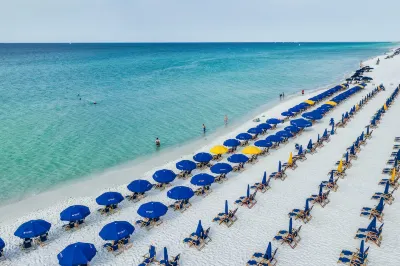 Pelican Beach Resort Condos Hotels near Jetty East Beach