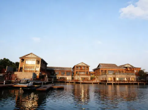 蘇州太湖苑度假飯店（花墩地鐵站店） 太湖大堤紀念碑附近的飯店