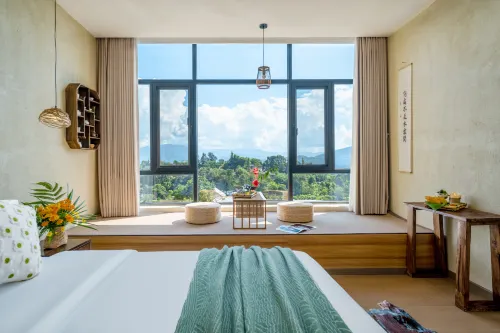 Lancang Chunxiao Mountain Top Homestay - bar