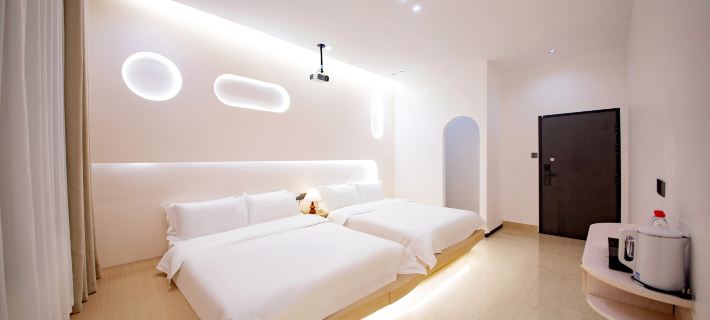 Meizhou Island One Line Inn (Mazu Ancestral Temple Rainbow Road Beach Store) Hotéis em Putian
