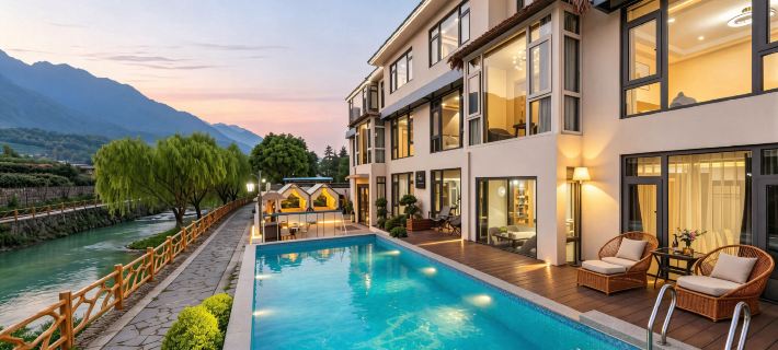Qianyu·ZELIN  Starry Sky Beauty Accommodation (Anji Yunshang Grassland) โรงแรมในอันจี้