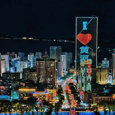 Elong R.YUN Hotel (Lanzhou Zhongshan Bridge Xiguan Subway Station) 란저우 수상 모스크 주변 호텔