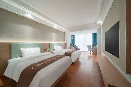 Shengjing Yijia Hotel ( Xiangyang New Wuzhong Wuyue Plaza Branch) Отели рядом с достопримечательностью «Xiangyang Park»