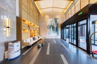 建國·璞隱酒店（威海高鐵北站張村政府店） 鄰近山東省川淵堂中草葯葯用植物園的酒店