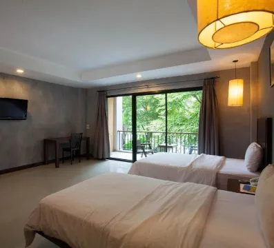 ห้องดีลักซ์เตียงแฝด (อาคาร)