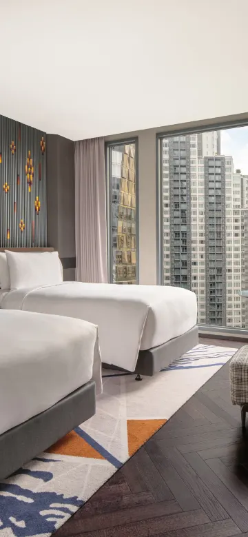 ห้องพักคลาสสิกชั้นสูง 2 เตียงเดี่ยว