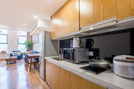 Cailan Loft Homestay (Kela Mansion, Tuanjieqiao Subway Station) Отели рядом с достопримечательностью «Nanjing University of Aeronautics and Astronautics Sufang Branch»