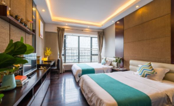 livetour International Apartment (Guangzhou Ke Hui Jin Gu Shenzhou Road Subway Station)