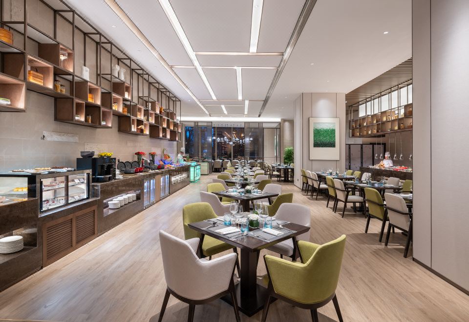 더 큐브 호텔 로비