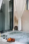 安吉攬山·親子溯溪·星空泳池·精品度假Villa小院 - 無邊際泳池
