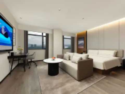 Atour Hotel, Jiehe Scenic Area, East Station of High-Speed Railway, Dezhou Hoteles en Dezhou