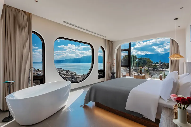Muyu ·Trvael Smart Seascape Holiday Home (Double Gallery Erhai Branch)