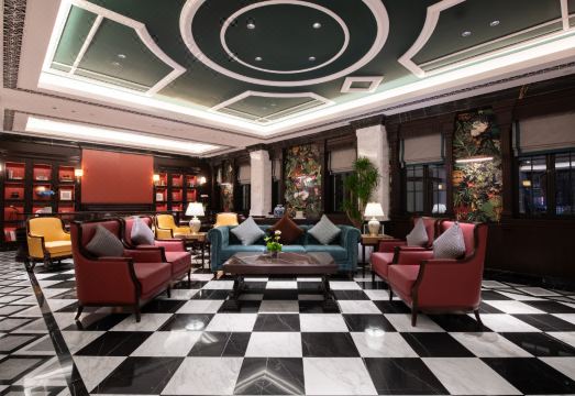 센터 호텔 난징 로비