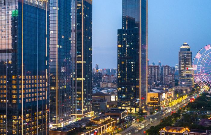 桔子水晶南昌紅谷灘萬象城江景酒店