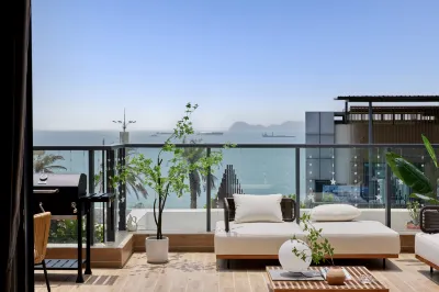 Huizhou Huidong Shuangyue Bay·Huanhai Villa ｜Courtyard Half Mountain Resort Villa  호텔